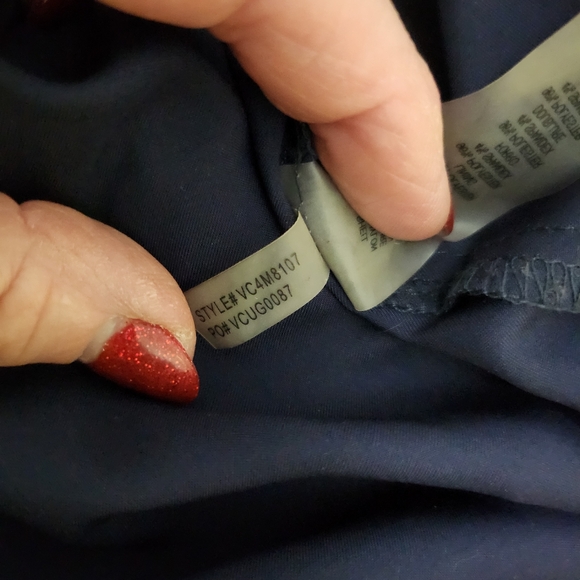 Vince Camuto Navy Sequin Dress Size 12 - Picture 9 of 14